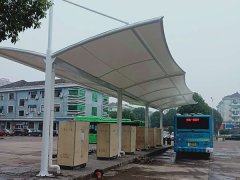 充電樁膜結構施工